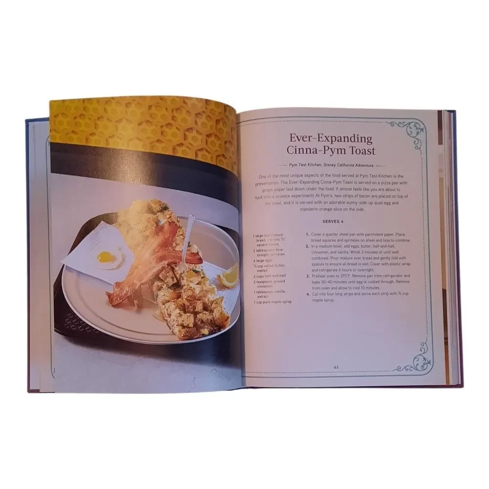 The Unofficial Disney Parks Restaurants Cookbook - Blue Cover